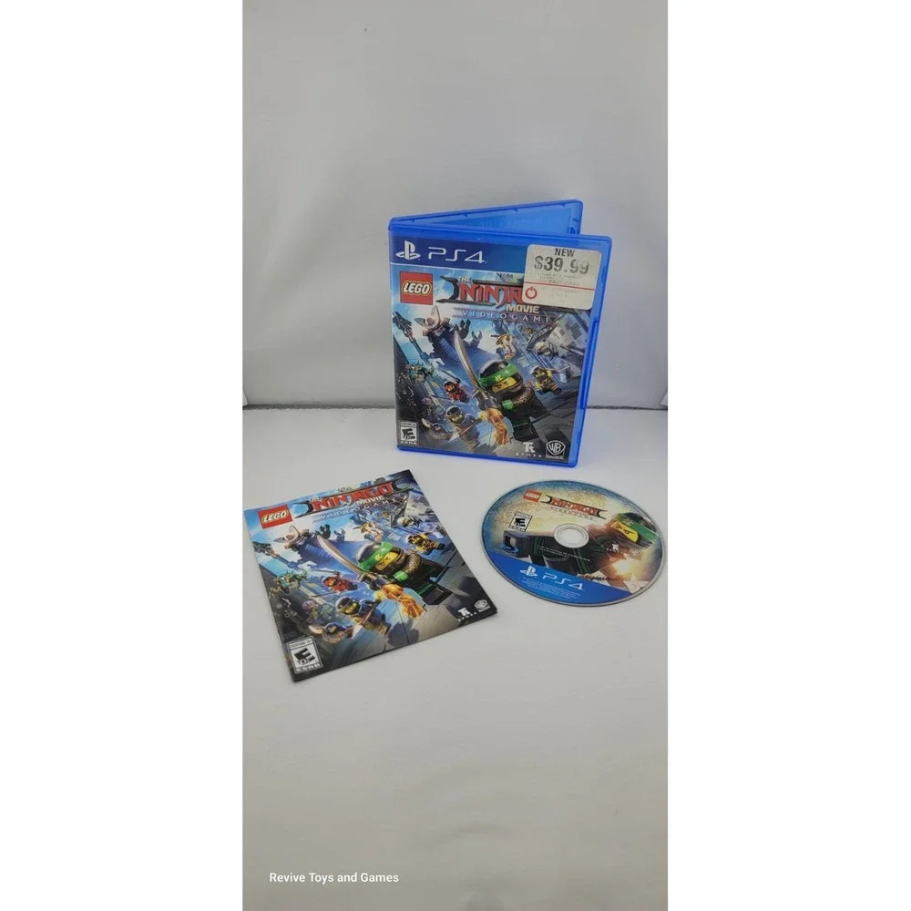The Lego Ninjago Movie (Sony PlayStation 4, PS4, 2017) CIB Complete Tested